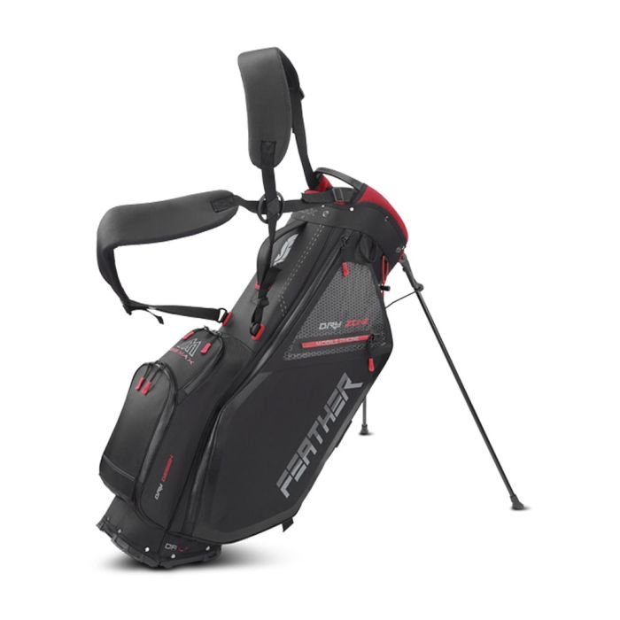 black_6_2_3.jpg Big Max Dri Lite Feather Stand Bag-Black - Image 1