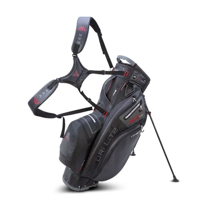black_7_1_3.jpg Big Max Dri Lite Hybrid 2 Stand Bag-Black - Image 1