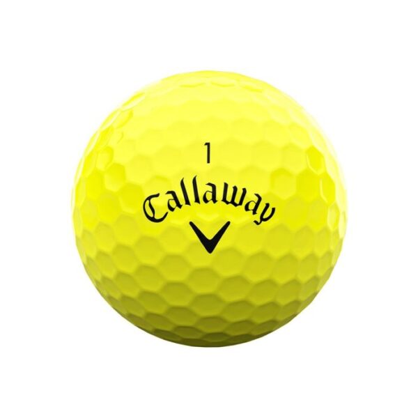 Callaway Supersoft Golf Balls - Yellow - Image 3