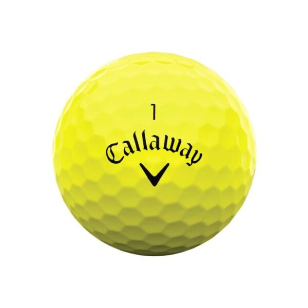 Callaway Warbird Distance+ Golf Balls - Yellow - Image 3