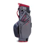 Big Max Dri Lite Hybrid 2 Stand Bag-Red/Grey - Image 3