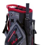 Big Max Dri Lite Hybrid 2 Stand Bag-Red/Grey - Image 5