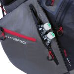 Big Max Dri Lite Hybrid 2 Stand Bag-Red/Grey - Image 6