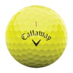 Callaway Chrome Tour Golf Balls - Yellow - Image 2