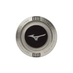 Mizuno Golf Balls Coin Marker with Brush: Silver - Image 2