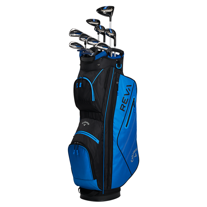compsets-2021-reva-11-piece_4___1.png Callaway Reva Graphite Ladies Golf Set - Right Hand(11 Piece): Blue - Image 1