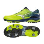 MIZUNO WAVE CADENCE GOLF SHOE'S-Blue/Yellow - Image 2