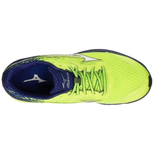 MIZUNO WAVE CADENCE GOLF SHOE'S-Blue/Yellow - Image 3