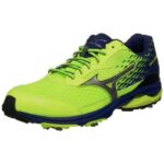 MIZUNO WAVE CADENCE GOLF SHOE'S-Blue/Yellow - Image 7
