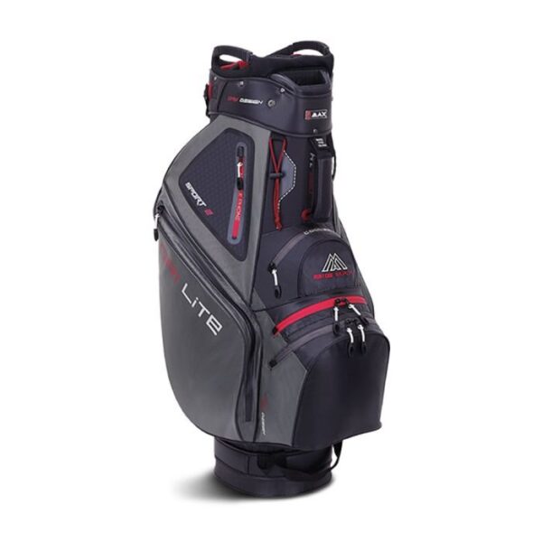 Big Max Dri Lite Sport 2 Cart Bag-Charcoal - Image 3