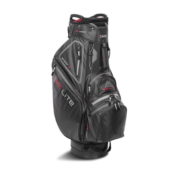 Big Max Dri Lite Sport 2 Cart Bag-Black - Image 3