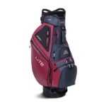 Big Max Dri Lite Sport 2 Cart Bag-Merlot - Image 2