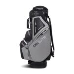 Big Max Dri Lite Sport 2 Cart Bag-Black/Grey - Image 4