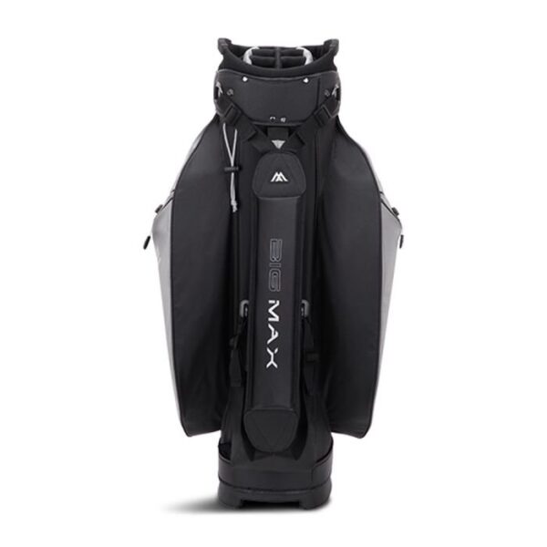 Big Max Dri Lite Sport 2 Cart Bag-Black/Grey - Image 5