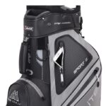 Big Max Dri Lite Sport 2 Cart Bag-Black/Grey - Image 7