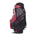 Big Max Dri Lite Sport 2 Cart Bag-Black/Red - Image 4