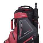 Big Max Dri Lite Sport 2 Cart Bag-Black/Red - Image 6