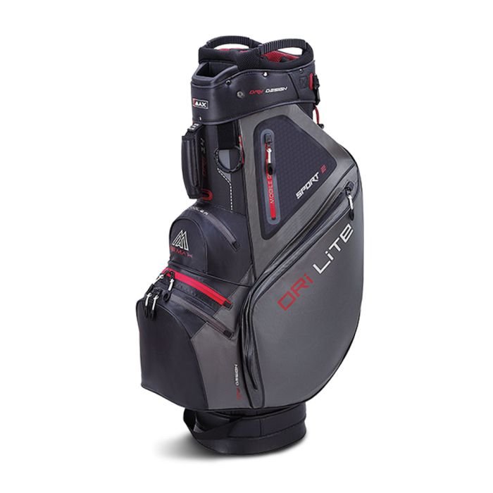 dri_lite_sport_2black-charcoal_11jpg_1.jpg Big Max Dri Lite Sport 2 Cart Bag-Charcoal - Image 1