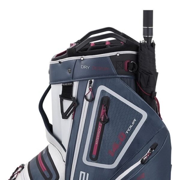 Big Max Dri Lite Tour Cart Bag-Blue/White - Image 7