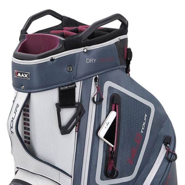 Big Max Dri Lite Tour Cart Bag-Blue/White - Image 8