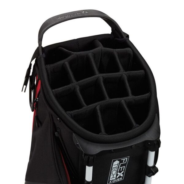 TAYLORMADE Flextech Crossover Stand Bag-Red/Black - Image 3