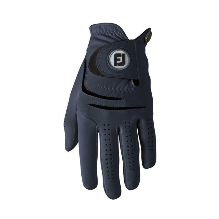 footjoy-weathersof-black_6_2_1.jpg FootJoy WeatherSof Men's Glove-Navy - Image 1