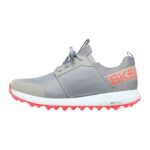 SKECHERS Women's Max Sport MD Spikeless Golf Shoes – Grey/Coral - Image 5