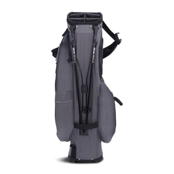 Big Max Dri Lite Feather Stand Bag-Black/Grey - Image 2