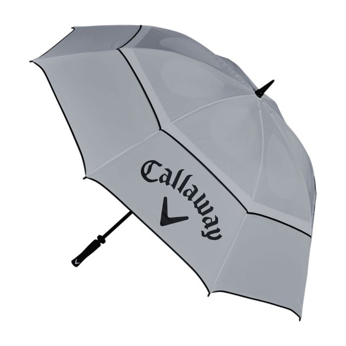 greyblack_1 Callaway Shield Double Canopy Umbrella - Grey/Black - Image 1