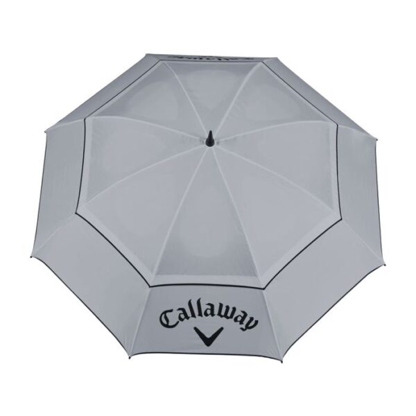 Callaway Shield Double Canopy Umbrella - Grey/Black - Image 3