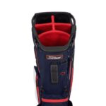 TITLEIST Hybrid 5 Stand Bag-Navy/Red/White - Image 3
