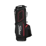 TITLEIST Hybrid 5 Stand Bag-Black/Red - Image 2