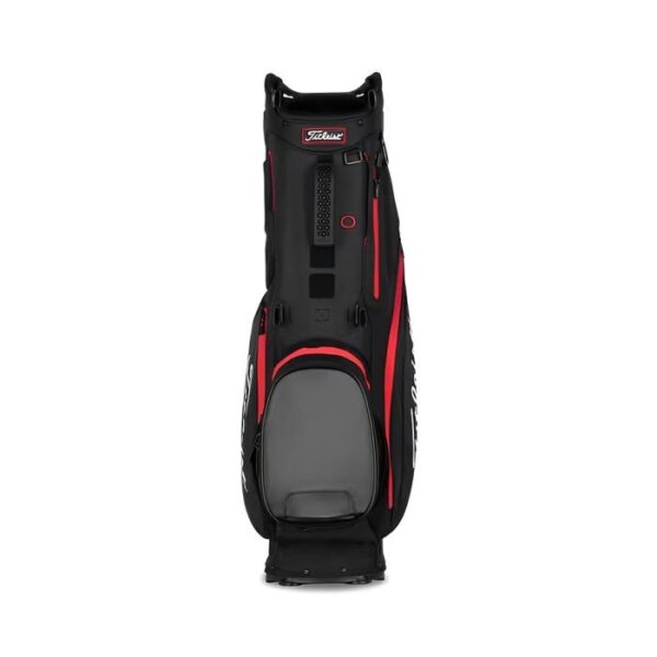 TITLEIST Hybrid 5 Stand Bag-Black/Red - Image 3