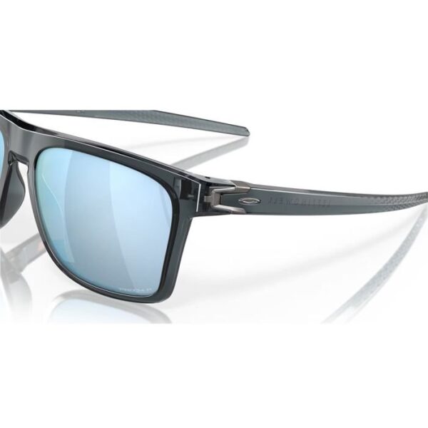 OAKLEY Leffingwell Sunglasses - Prizm Deep/Crystal Black - Image 6