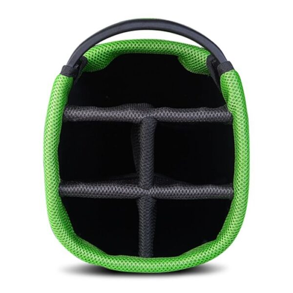 Big Max Dri Lite Feather Stand Bag-Green/Black - Image 9