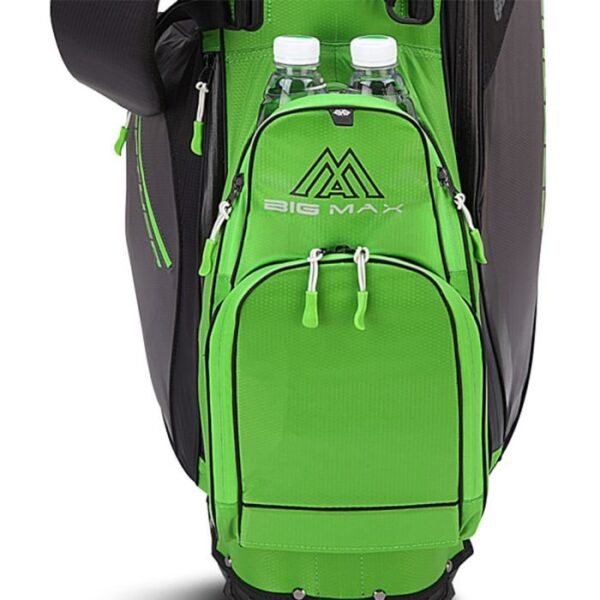Big Max Dri Lite Feather Stand Bag-Green/Black - Image 11