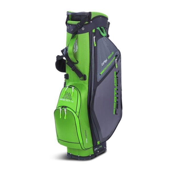 Big Max Dri Lite Feather Stand Bag-Green/Black - Image 5