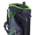 Big Max Dri Lite Feather Stand Bag-Green/Black - Image 6