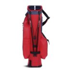 Big Max Dri Lite Feather Stand Bag-Blue/Red/White - Image 2