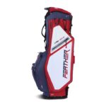 Big Max Dri Lite Feather Stand Bag-Blue/Red/White - Image 3