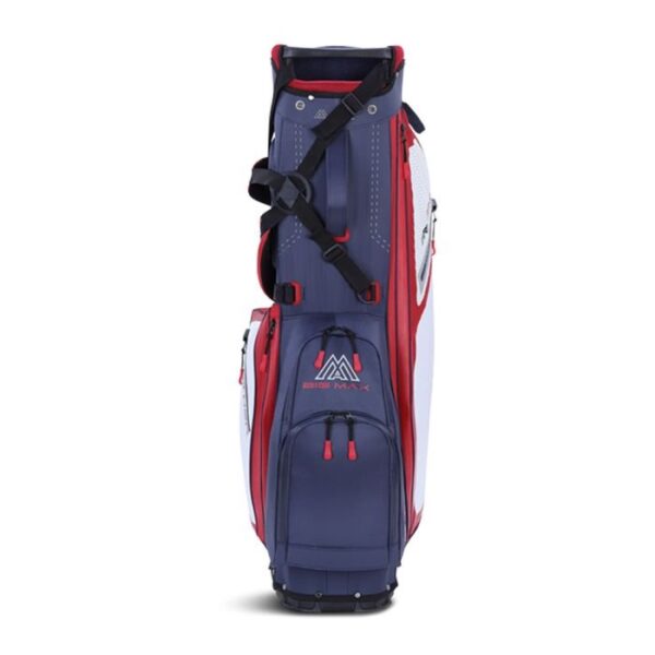 Big Max Dri Lite Feather Stand Bag-Blue/Red/White - Image 4