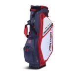 Big Max Dri Lite Feather Stand Bag-Blue/Red/White - Image 5
