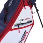 Big Max Dri Lite Feather Stand Bag-Blue/Red/White - Image 7