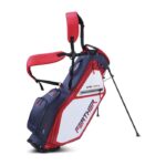 Big Max Dri Lite Feather Stand Bag-Blue/Red/White