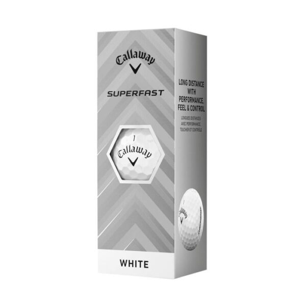 Callaway Superfast Golf Balls - White - Image 4