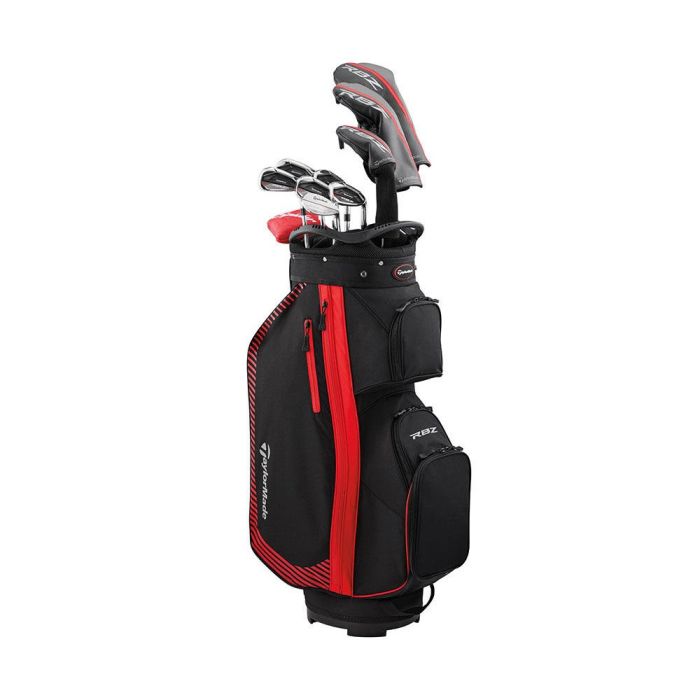 newset_1_1.jpg Taylormade RBZ Steel Golf Set - Right Hand - Regular Flex - 10 Clubs + Bag - Image 1