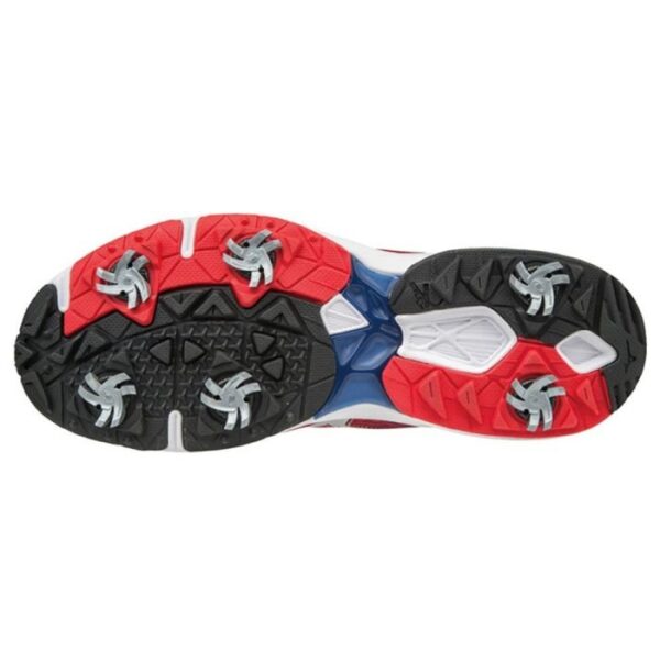 MIZUNO WAVE CADENCE GOLF SHOE'S-RED/BLUE - Image 2