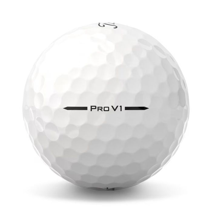 Titleist 2025 Pro V1 Golf Balls - White - Golf Mart India