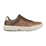 SKECHERS Men's Drive 5 LX MD Spikeless Golf Shoes - Brown