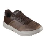 SKECHERS Men's Drive 5 LX MD Spikeless Golf Shoes - Brown - Image 5